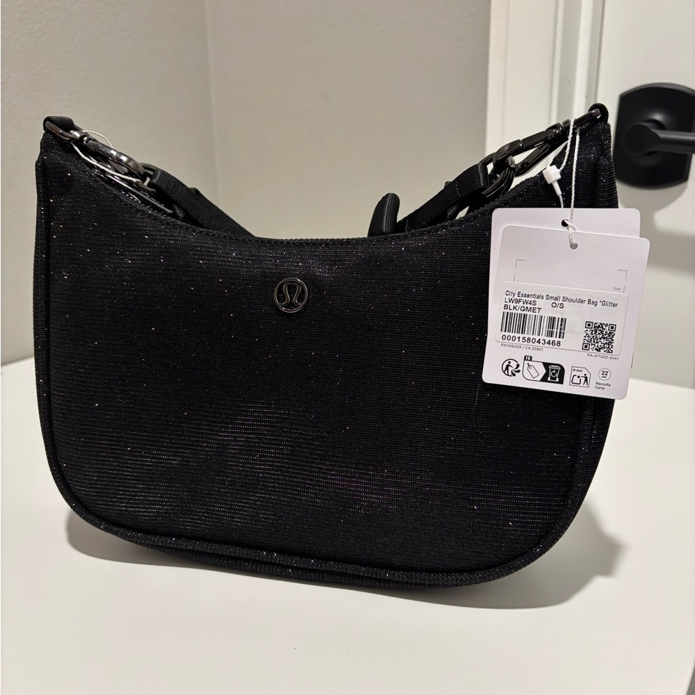 lululemon athletica Small Sparkle Shoulder Bag - Black